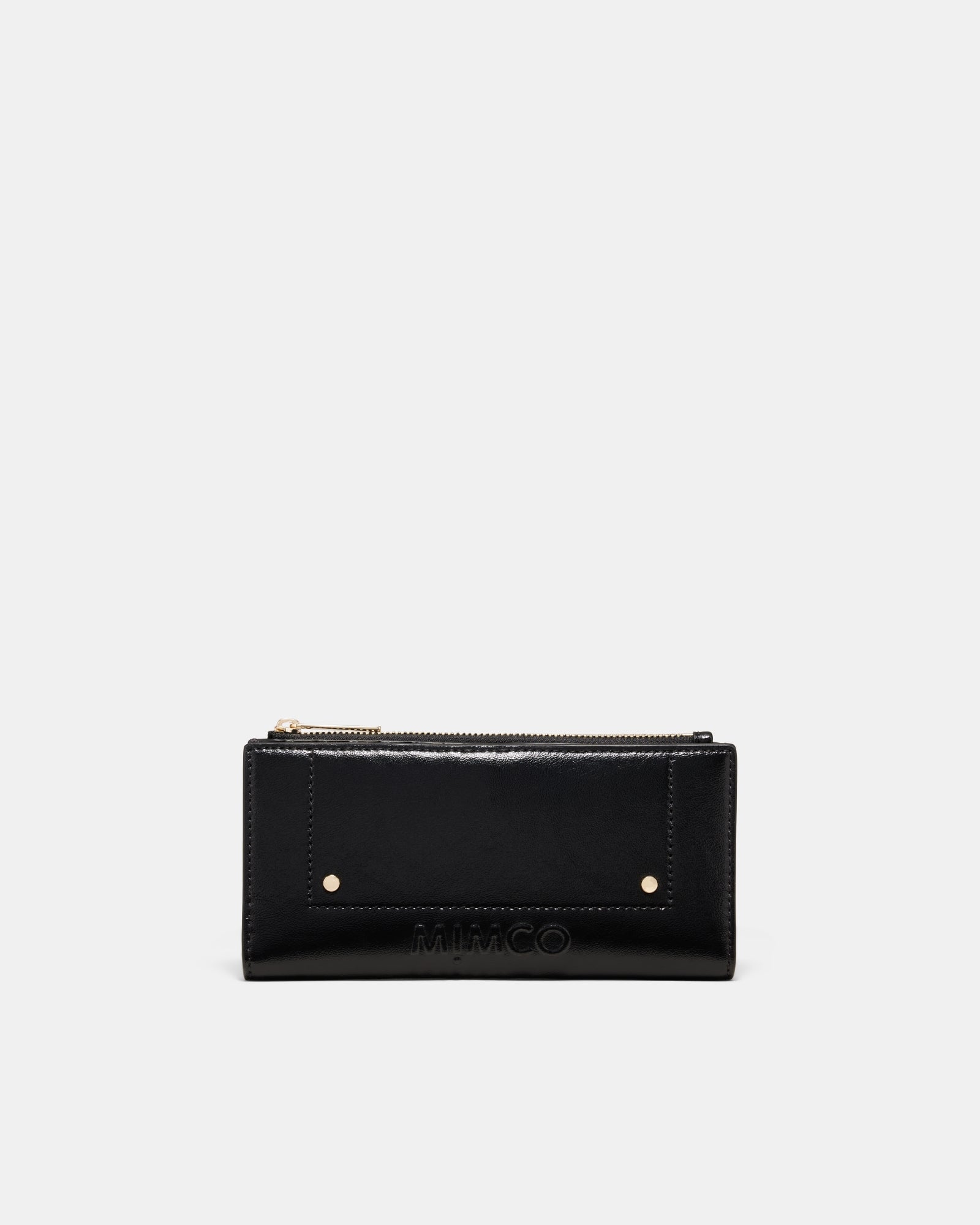 Cremorne Large Wallet - Black Light Gold