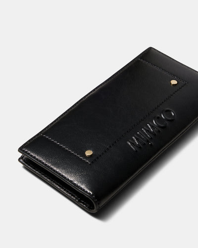 Cremorne Large Wallet - Black Light Gold