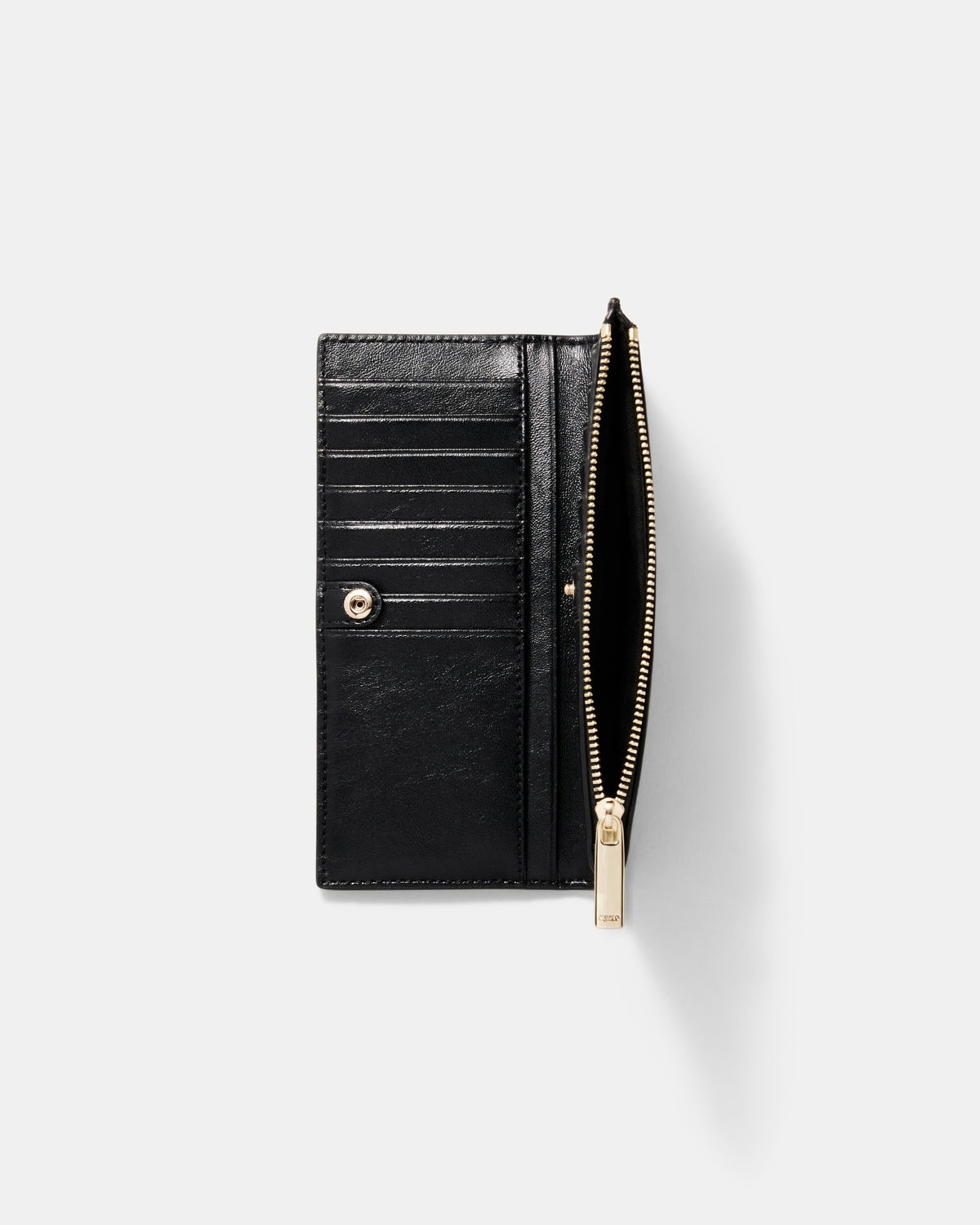 Cremorne Large Wallet - Black Light Gold