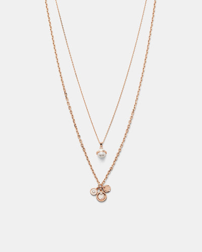 Charmed Necklace - Rose Gold