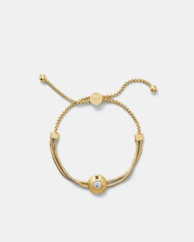 Enliven Toggle Bracelet - Gold