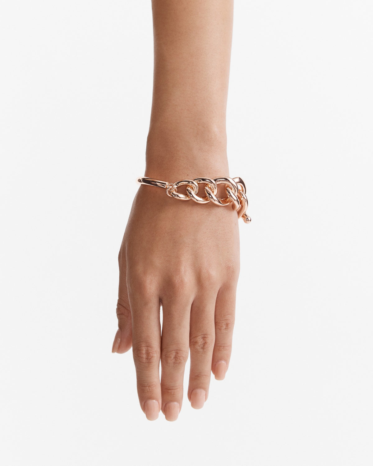 Link Up Bangle - Rose Gold