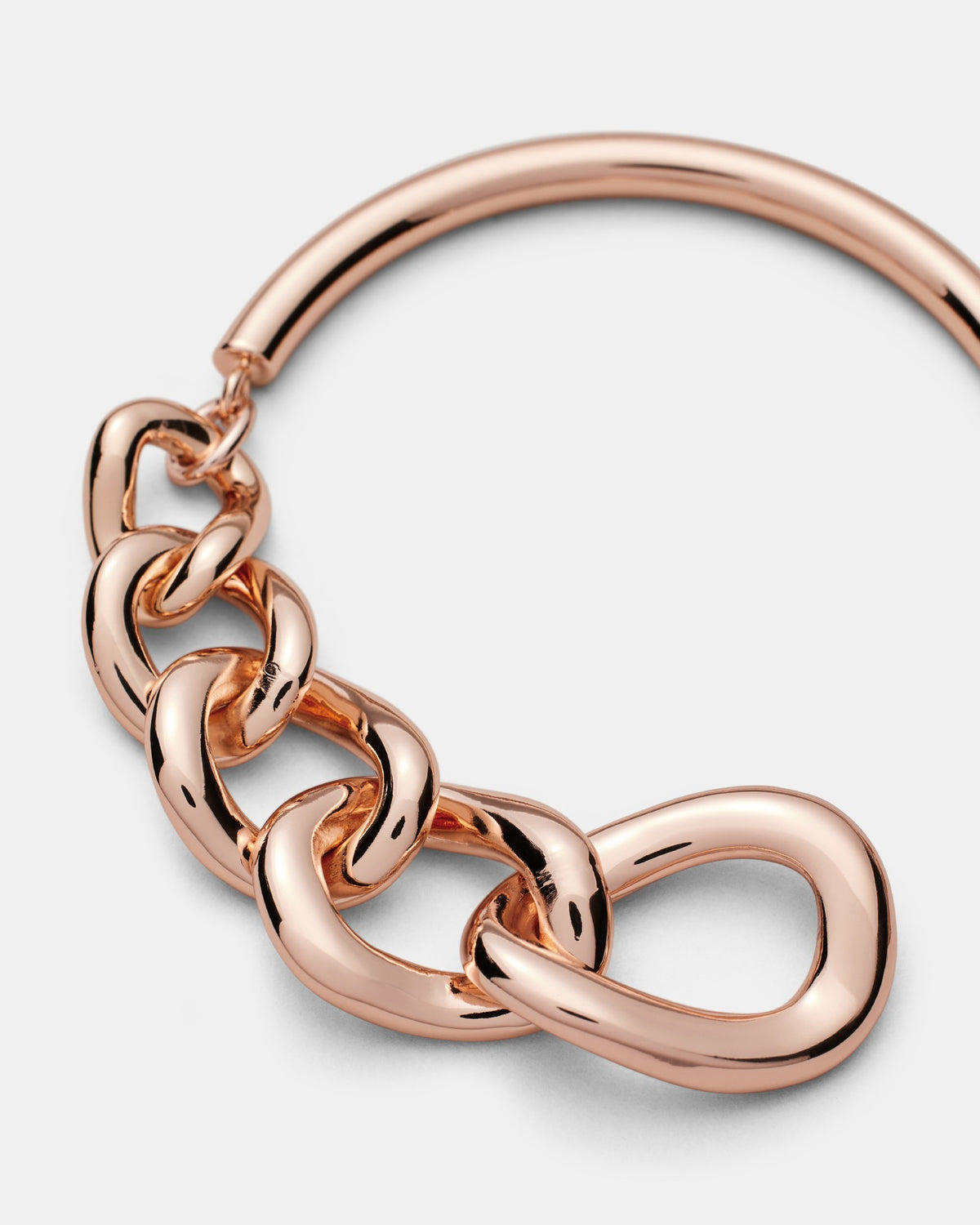 Link Up Bangle - Rose Gold