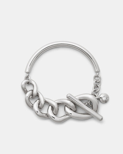 Link Up Bangle - Silver