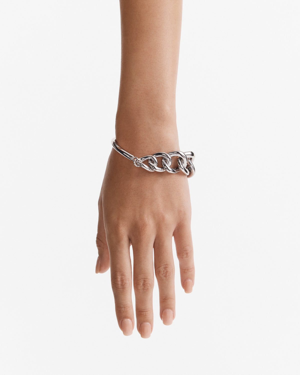 Link Up Bangle - Silver