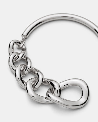 Link Up Bangle - Silver
