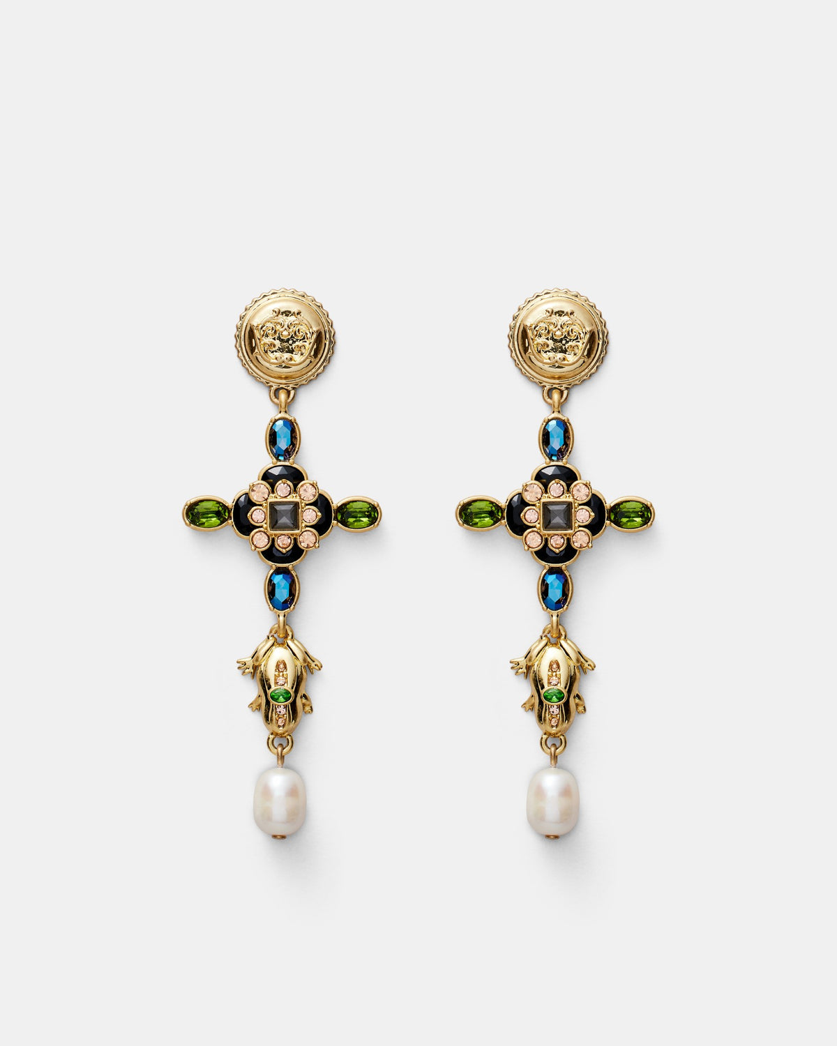 The Lake Earrings - Pine