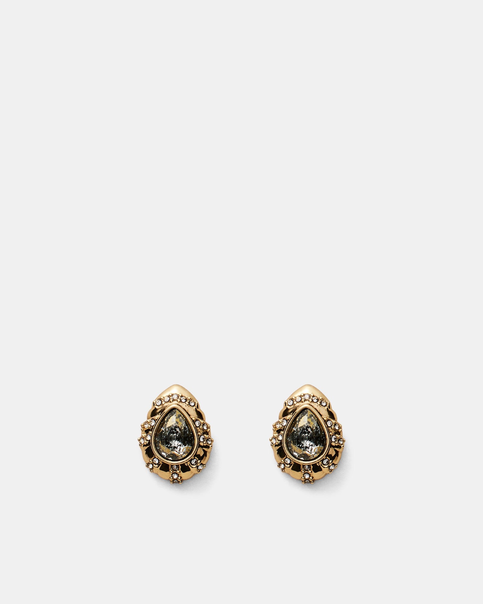 At The Ball Stud Earrings - Gold