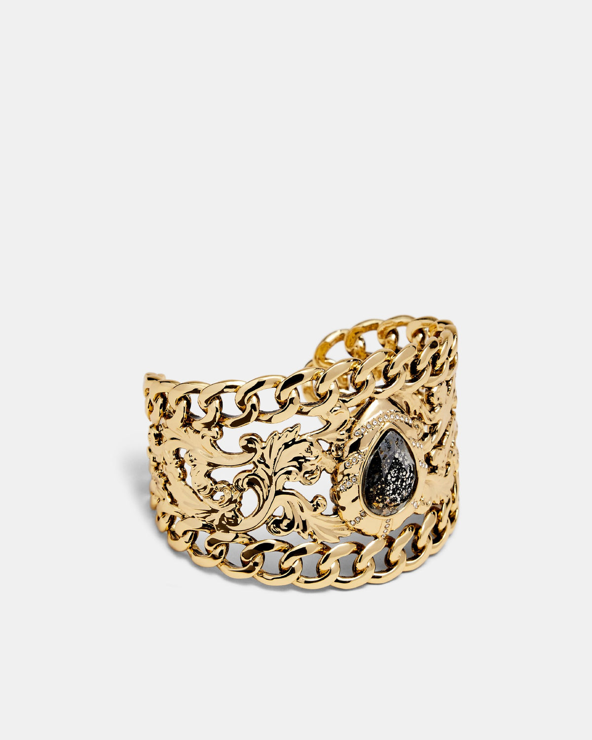 At The Ball Cuff Bracelet - Gold Silver