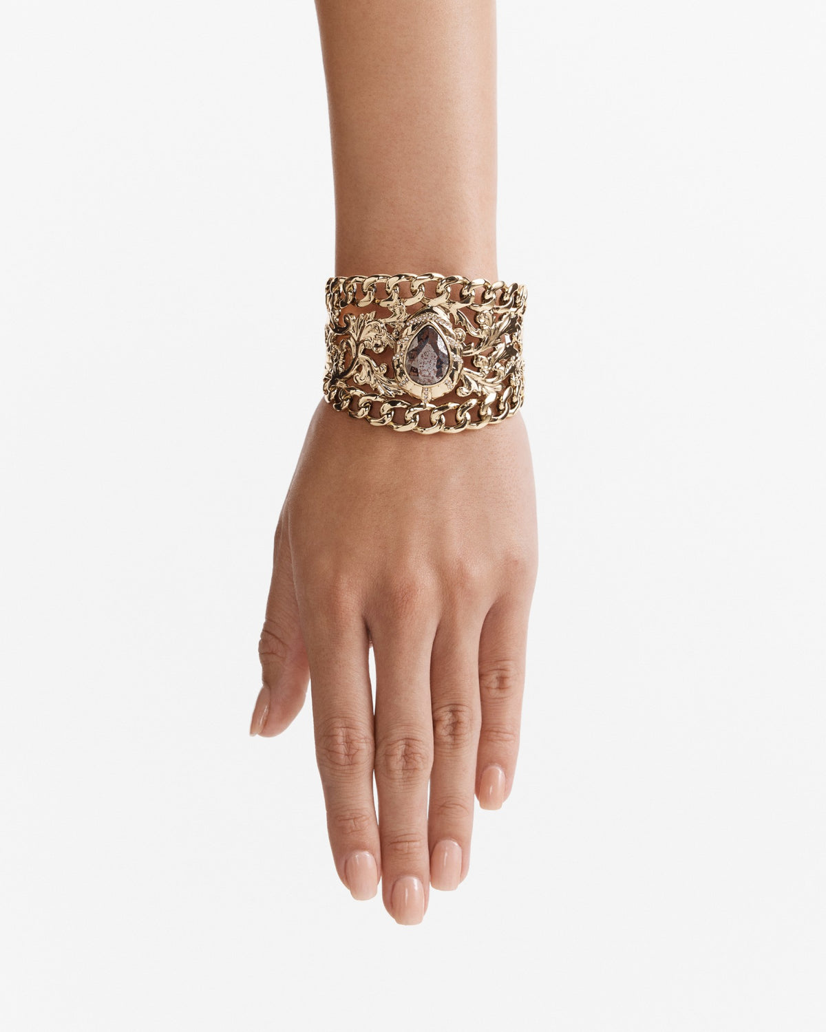 At The Ball Cuff Bracelet - Gold Silver