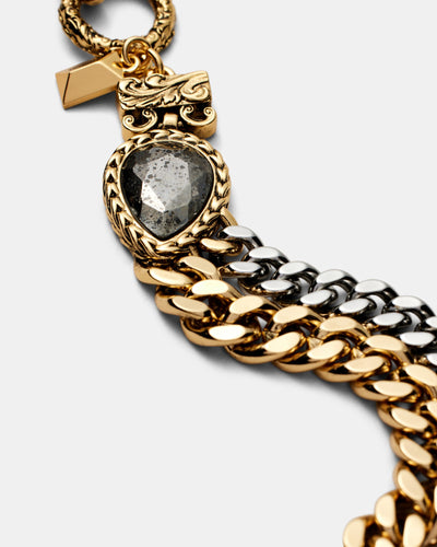 At The Ball Bracelet - Gold Silver