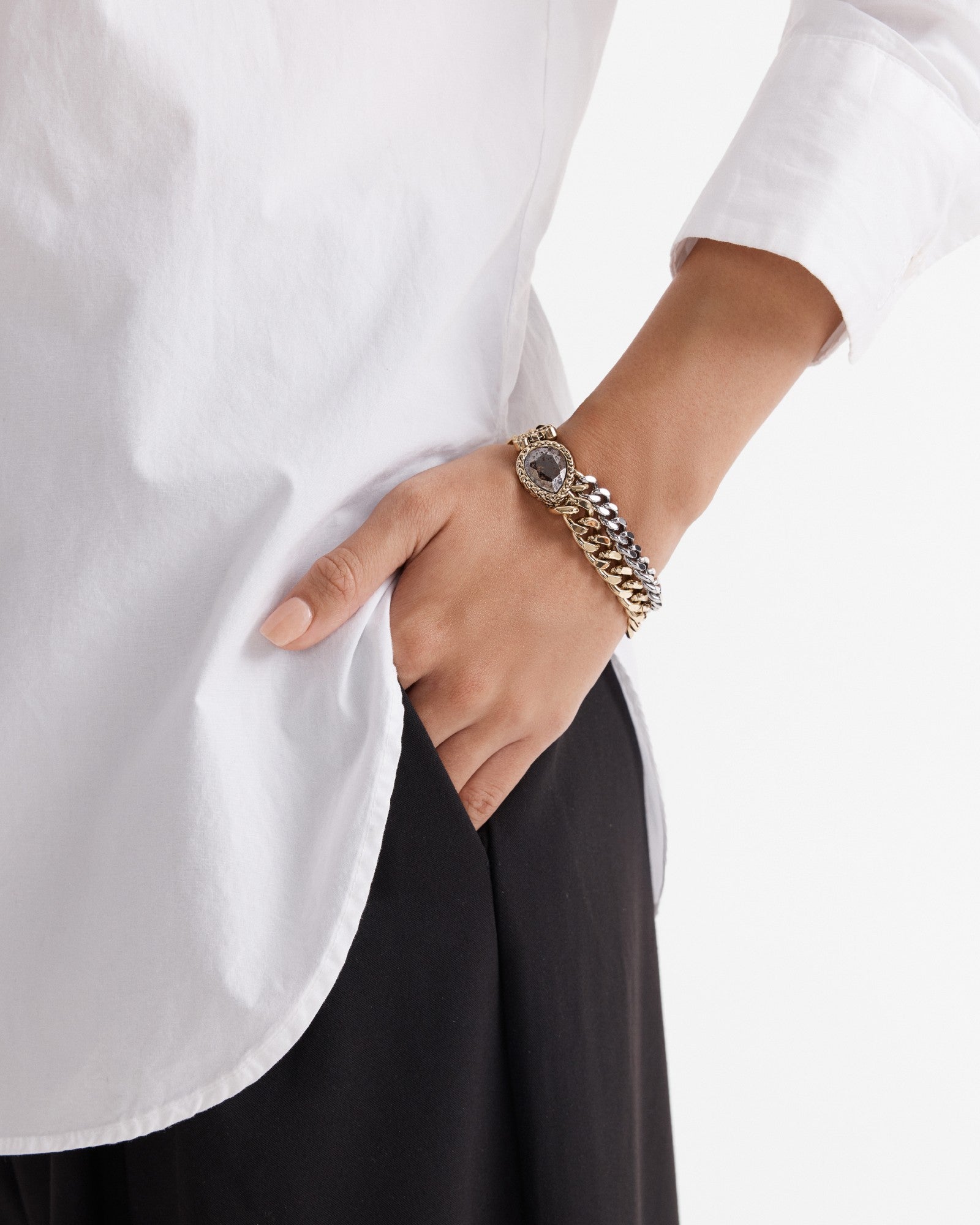 At The Ball Bracelet - Gold Silver