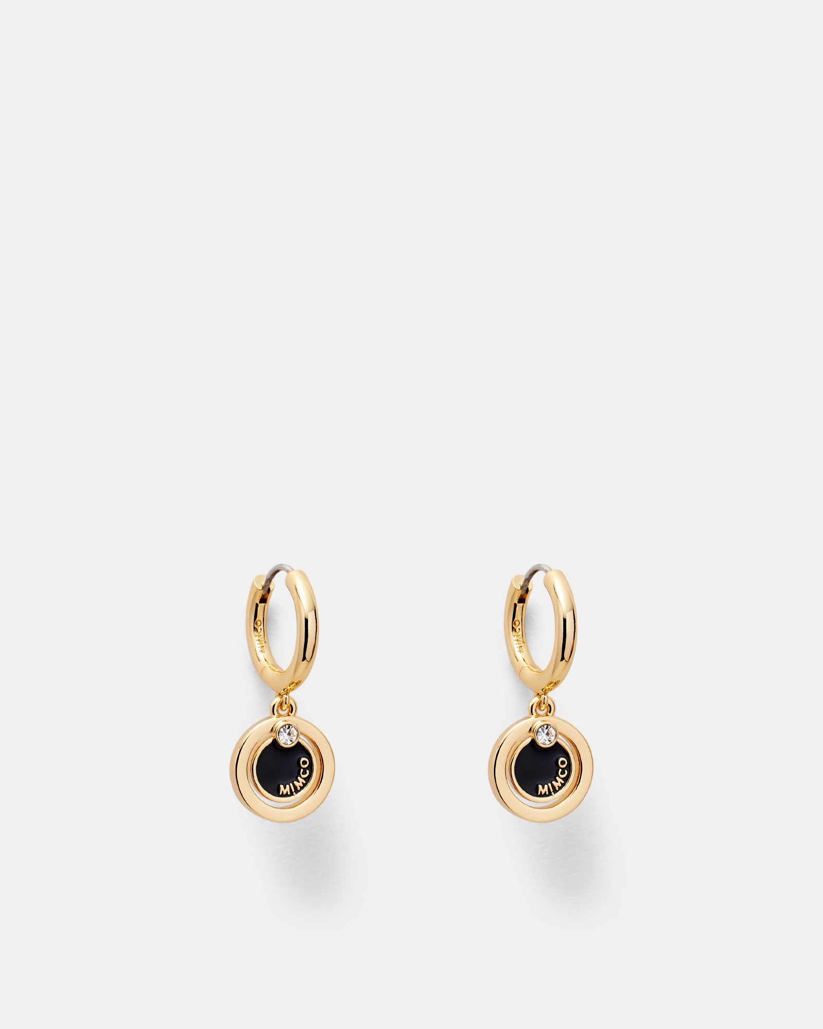 Charmed Hoop Earrings - Gold