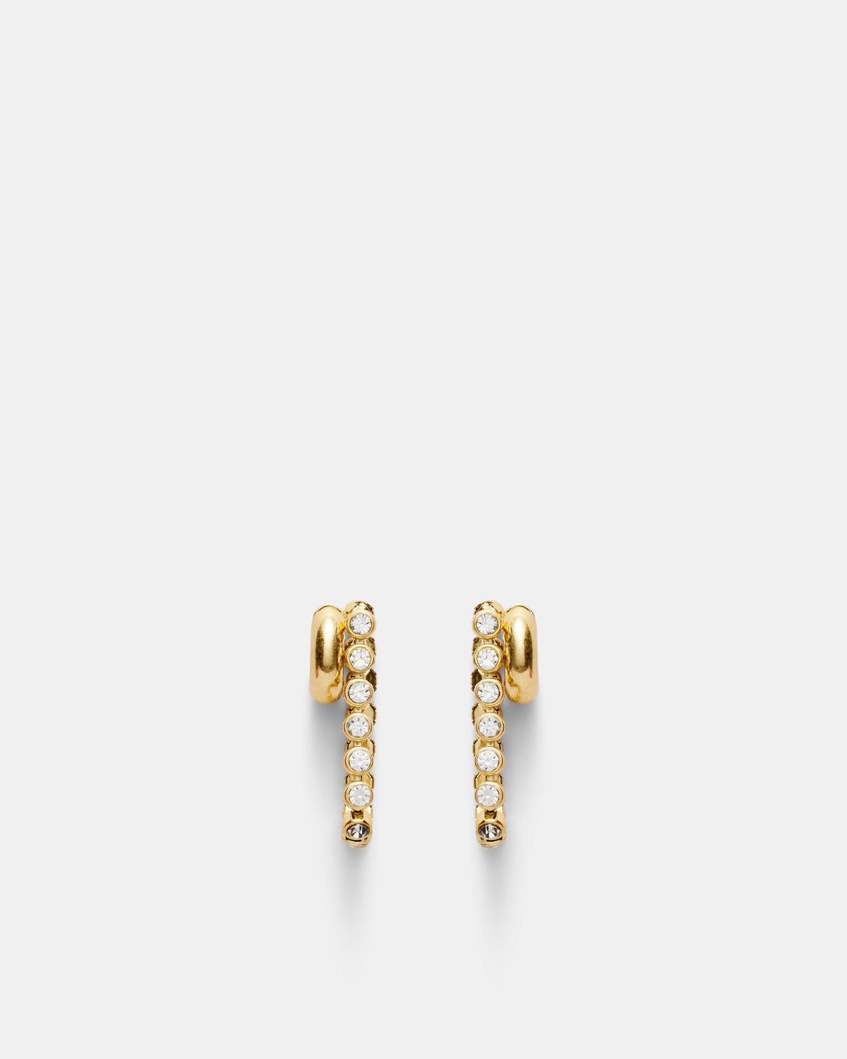 Sublime Huggie Earrings - Gold