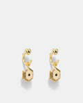 Keep A Secret Earrings - Gold