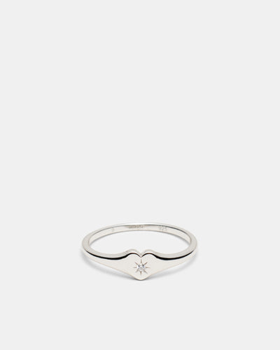 A Little Crush Ring - Silver