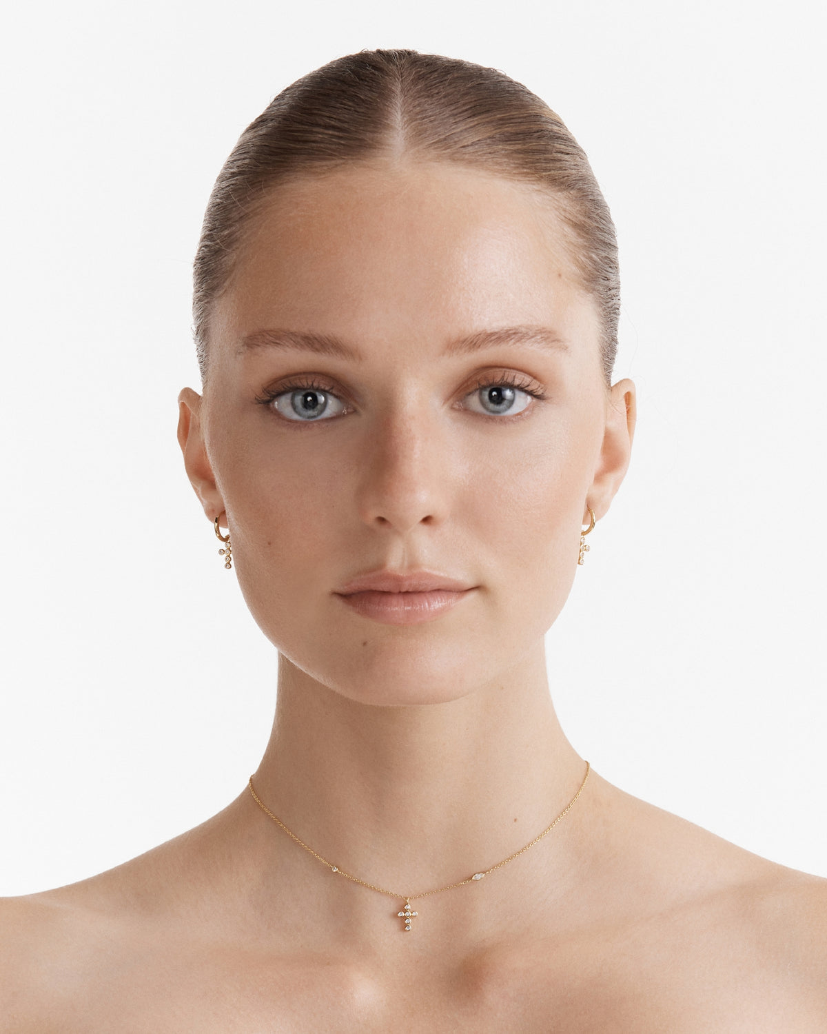 Faith Pendant Necklace - Gold