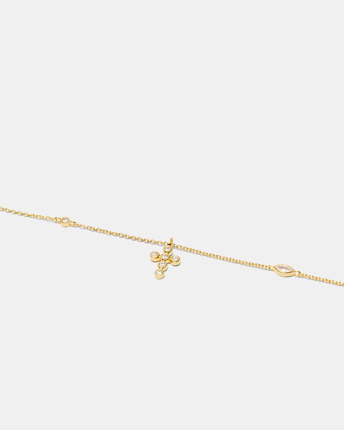 Faith Pendant Necklace - Gold