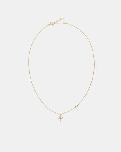 Faith Pendant Necklace - Gold