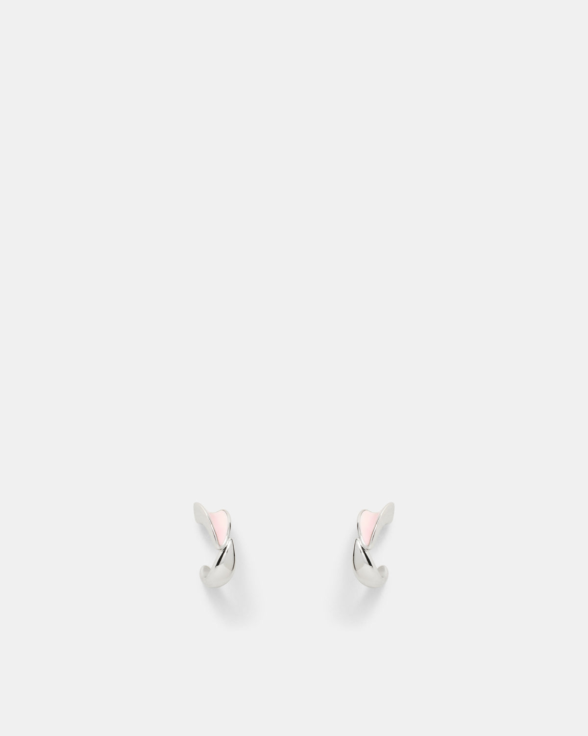 Scoop Small Hoop Earrings - Ballet