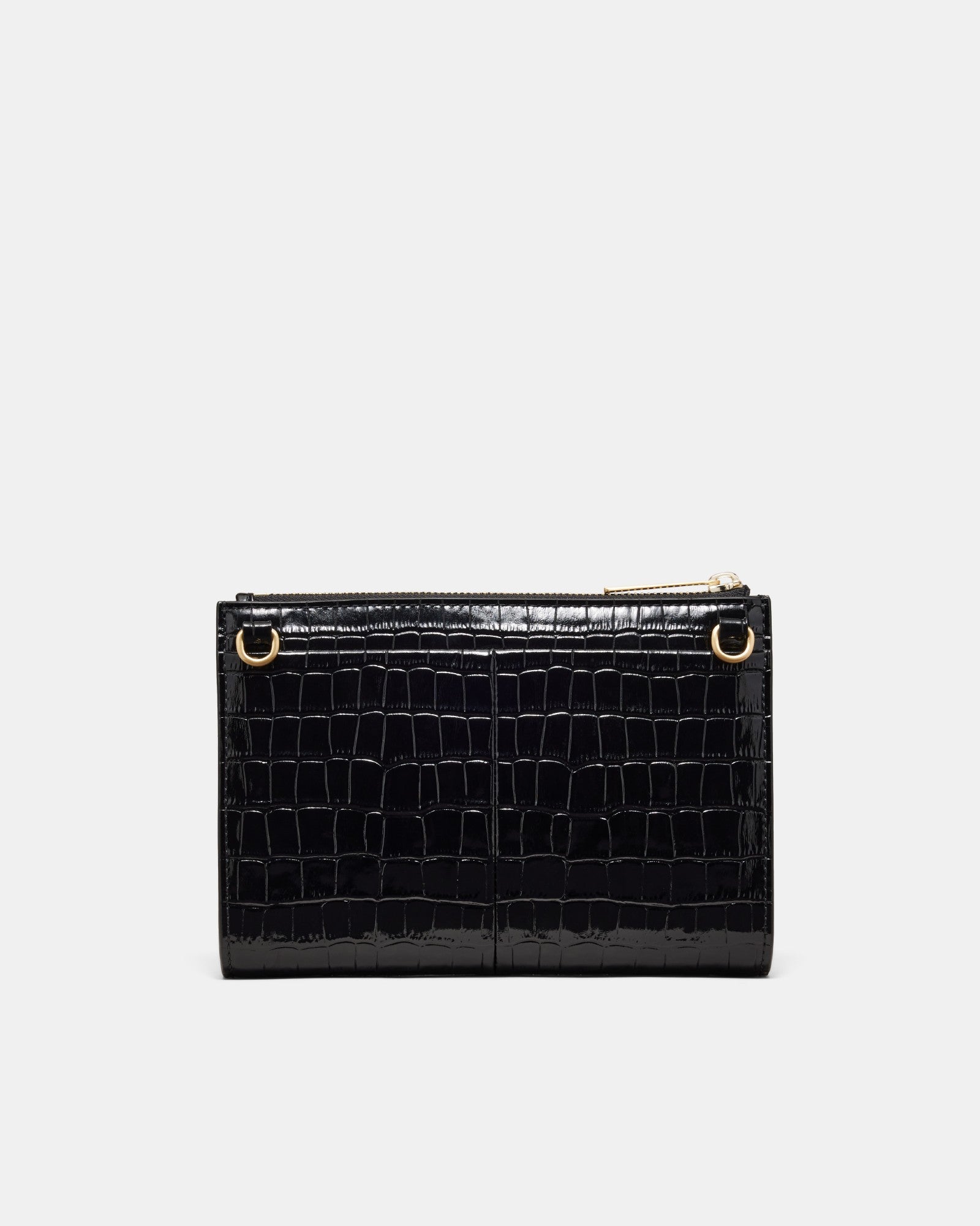 Yvette Gusset Pouch - Black