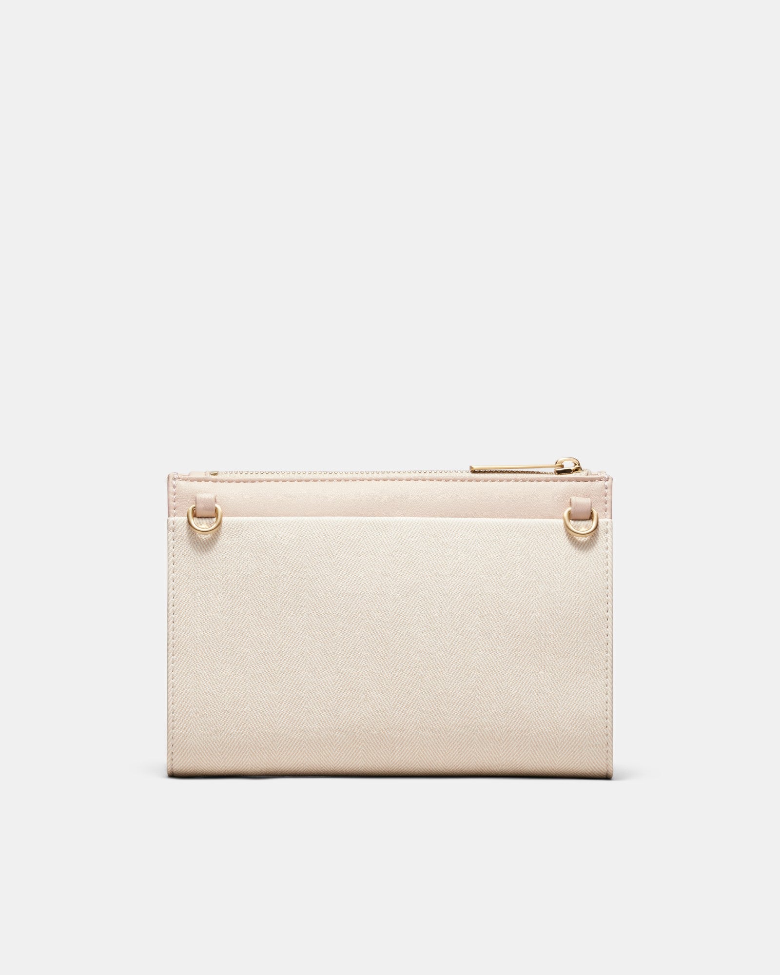 Yvette Gusset Pouch - Pearl