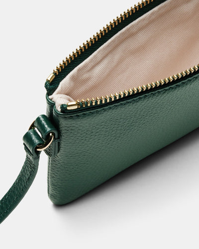 Rhiannon Pouch Crossbody Bag - Forest