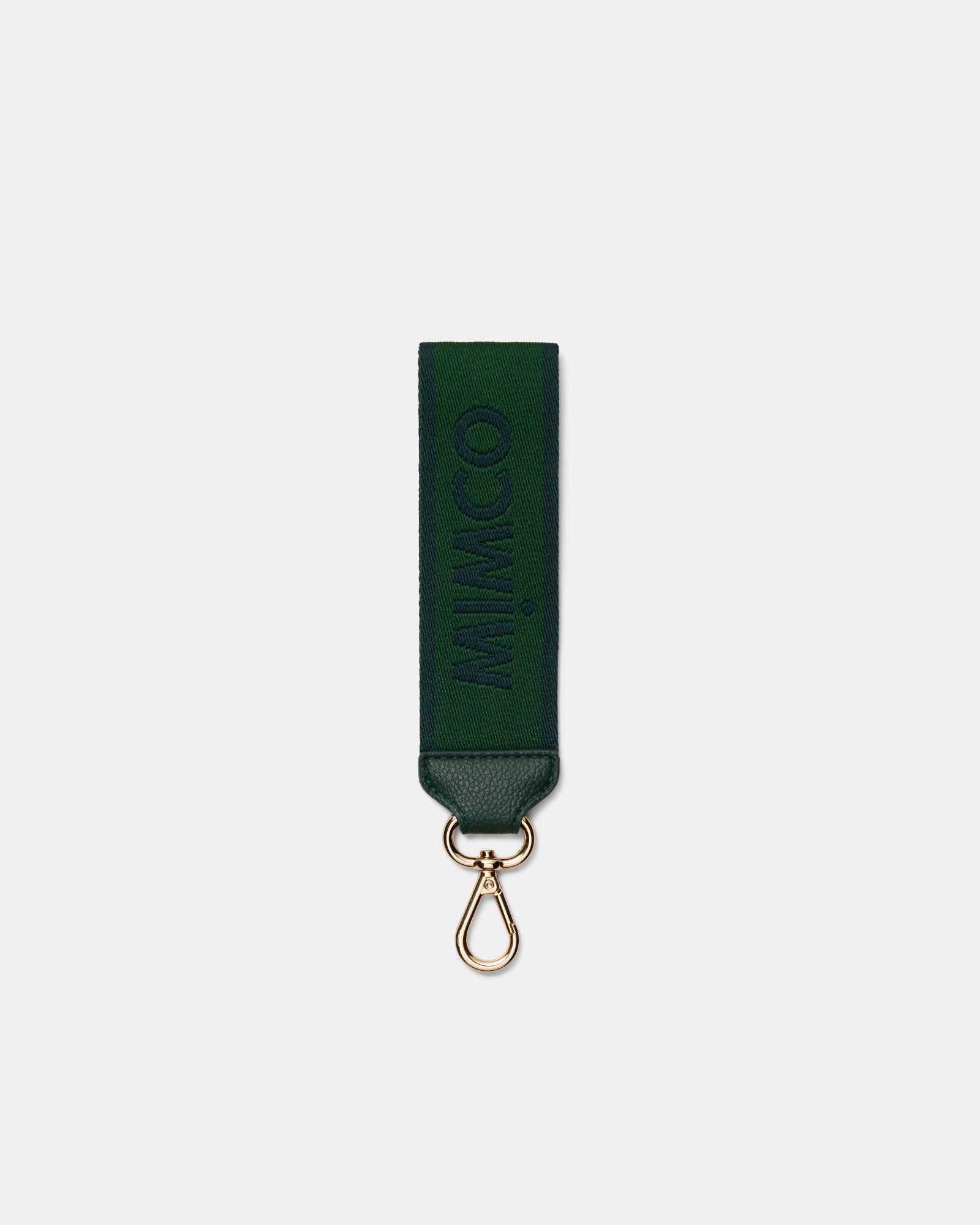 Stripe Webbing Wrist Strap - Forest