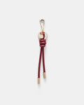 The Knot Keyring - Claret