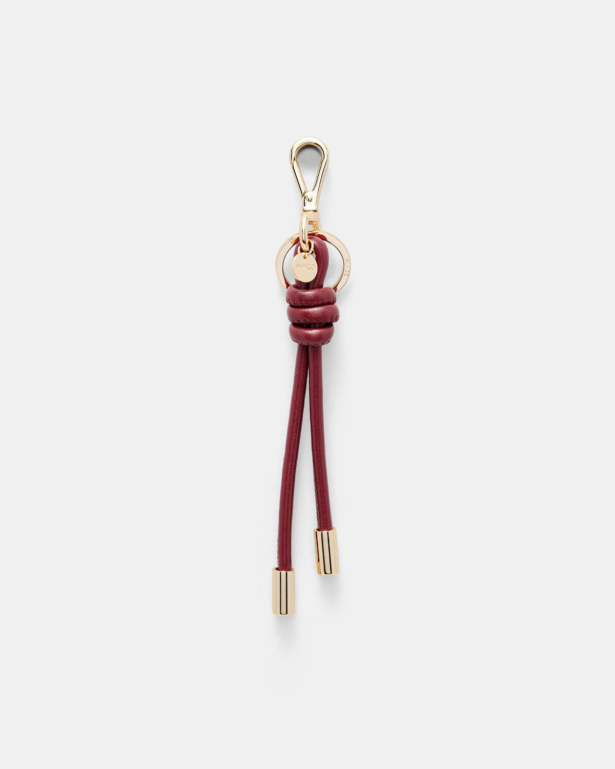 The Knot Keyring - Claret