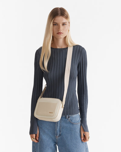 Northcote Camera Crossbody Bag - Pearl
