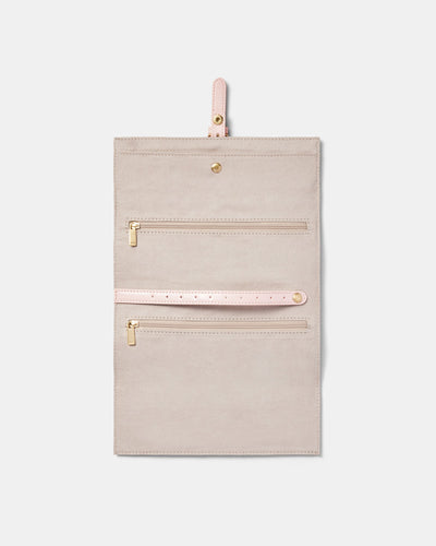 Drift Jewellery Roll - Blossom Pink