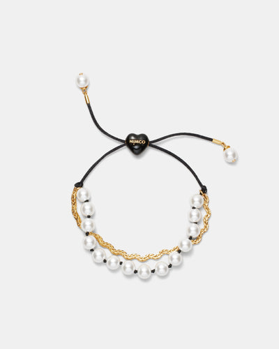 Heart Beat Bracelet - Black