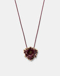 Eternal Beauty Pendant Necklace - Claret