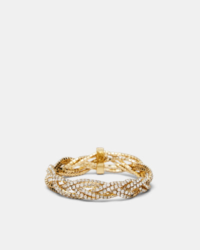 Shimmy Twist Bracelet - Gold