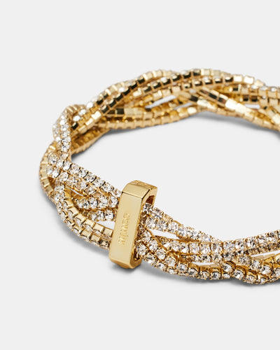 Shimmy Twist Bracelet - Gold