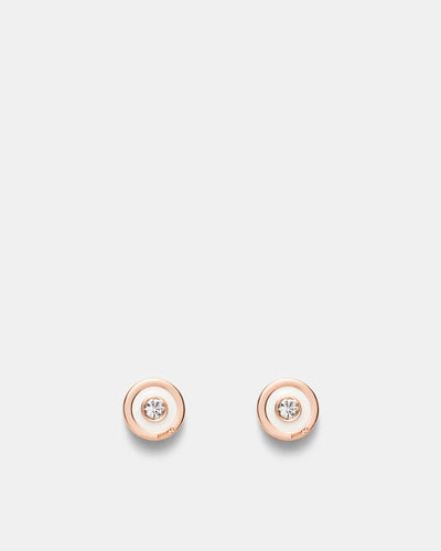 Charmed Stud Earrings - Alabaster