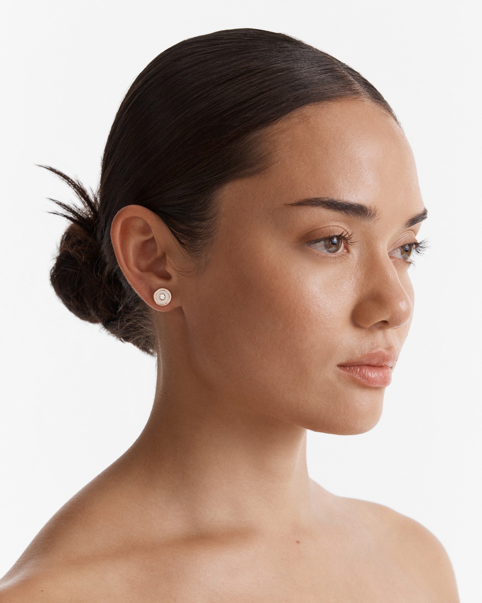Charmed Stud Earrings - Alabaster