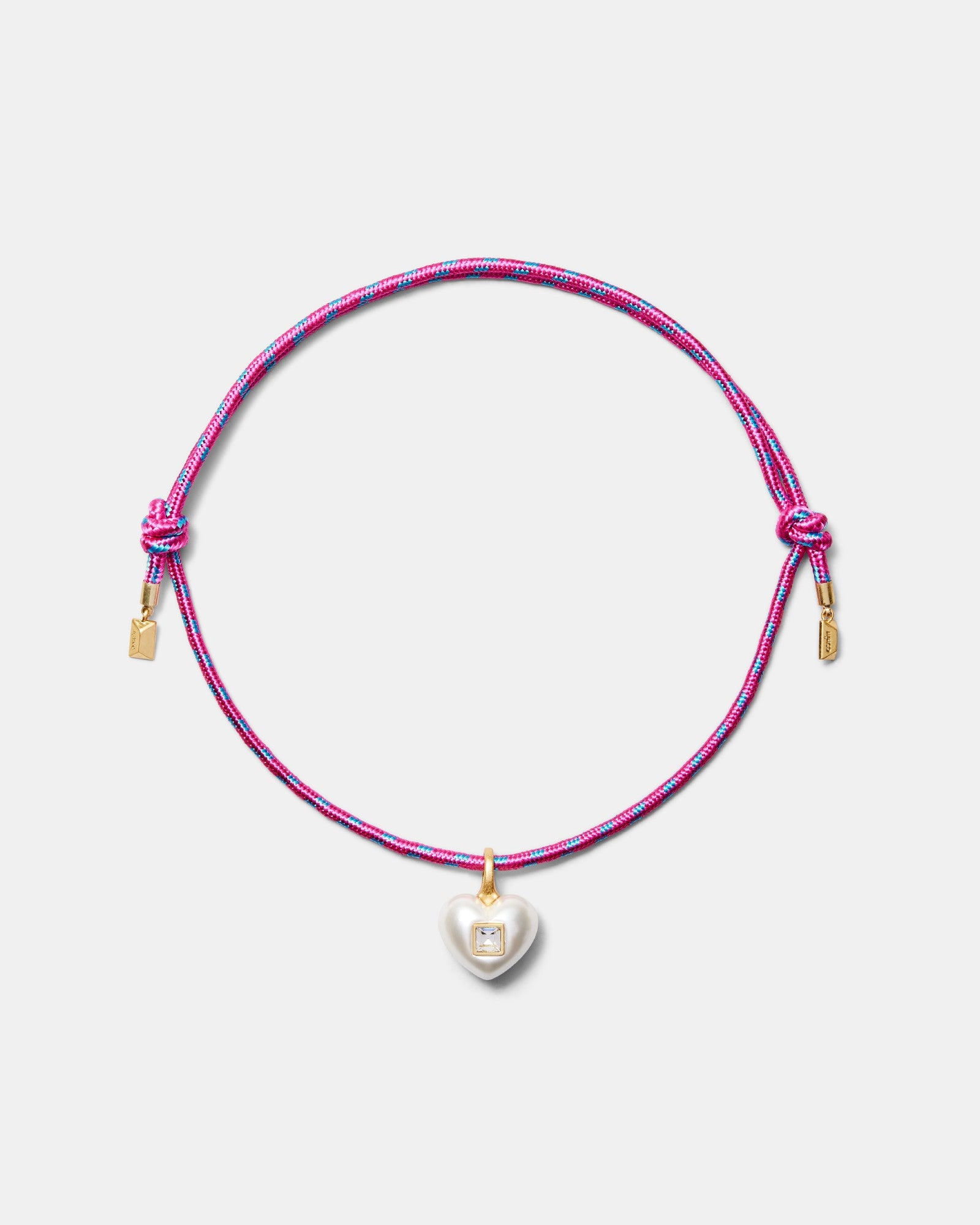 Devotion Heart Necklace - Pearl