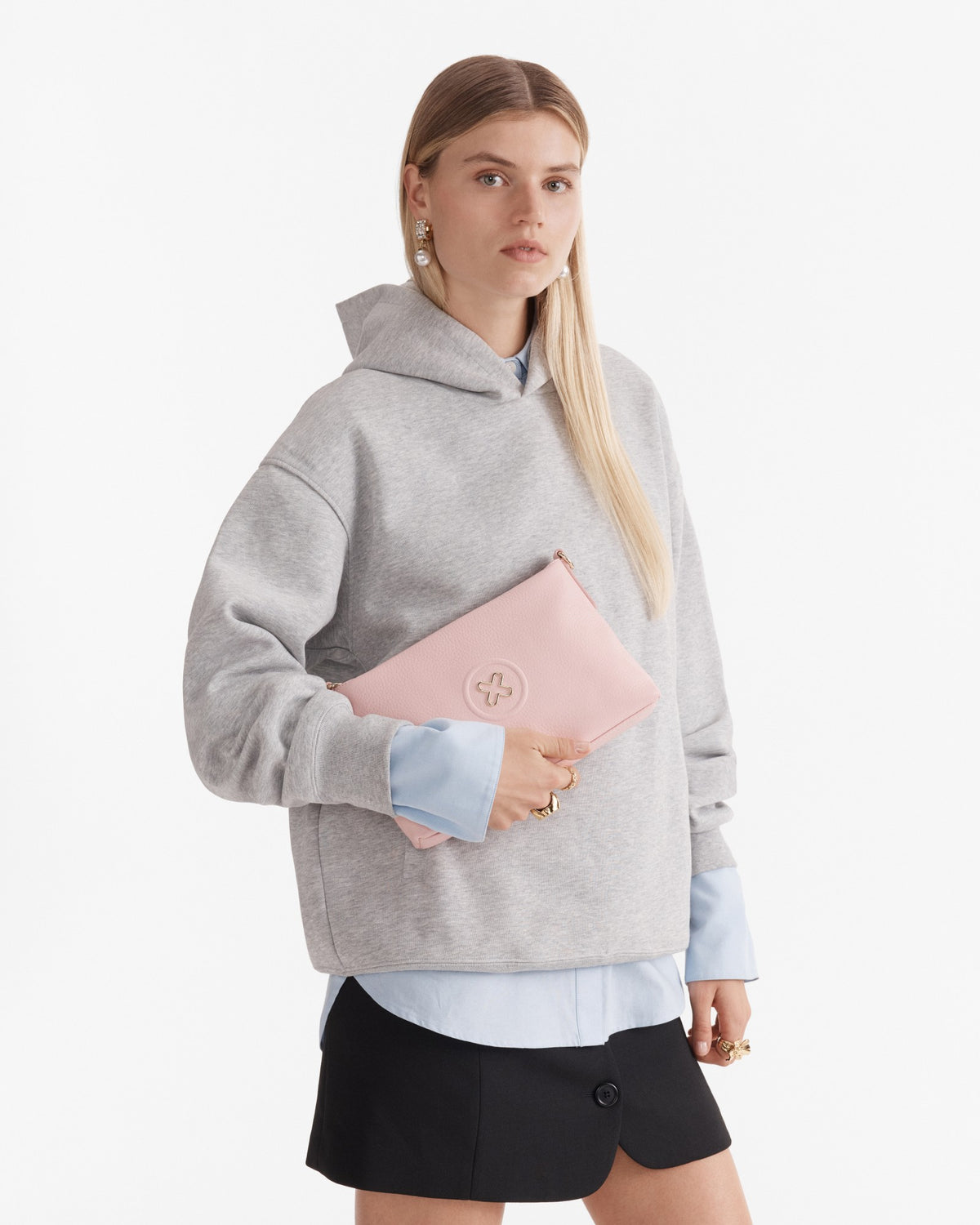 Bay Crossbody Bag - Pink Dust