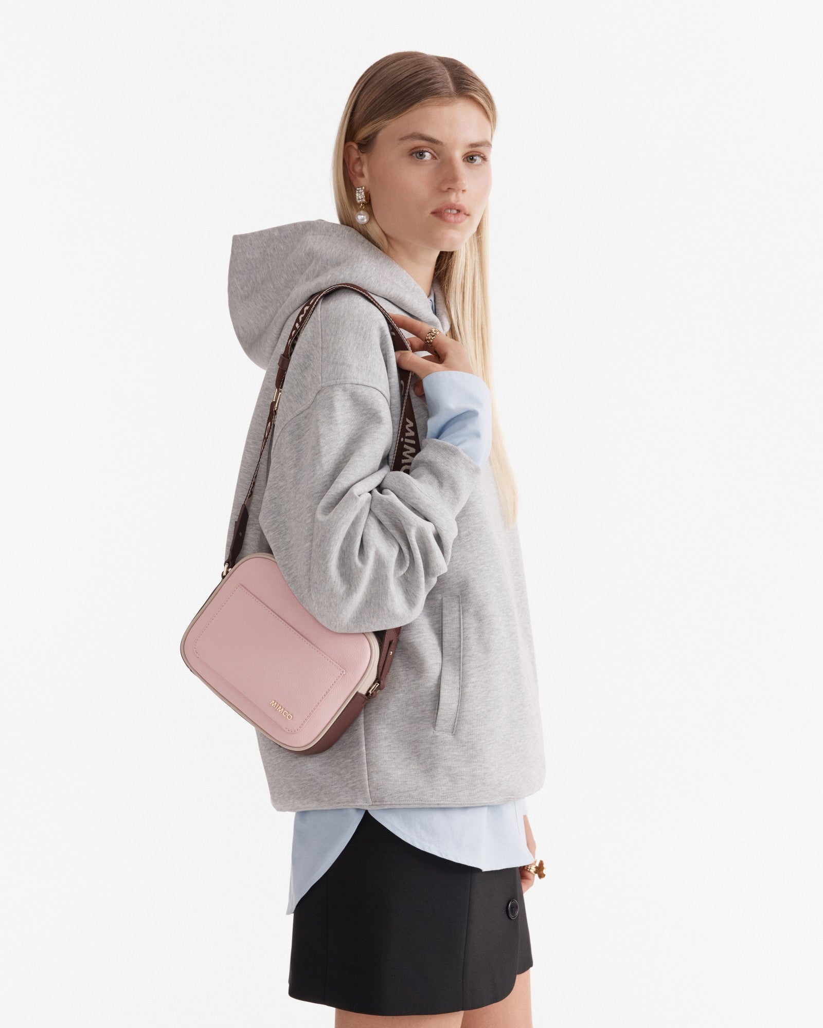 Northcote Camera Crossbody Bag - Pink Multi