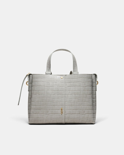 Metro Mini Tote Bag - Grey Sky