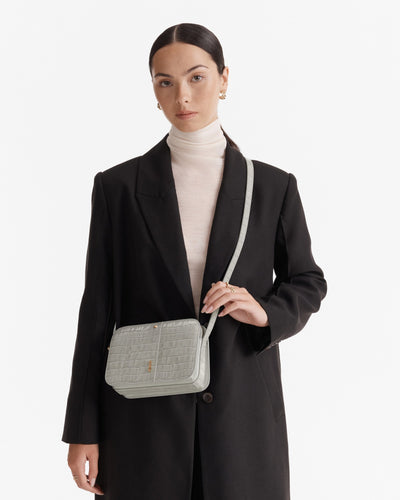Metro Crossbody Bag - Grey Sky