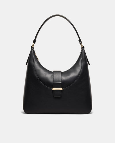 Chelsea Small Hobo Bag - Black Light Gold