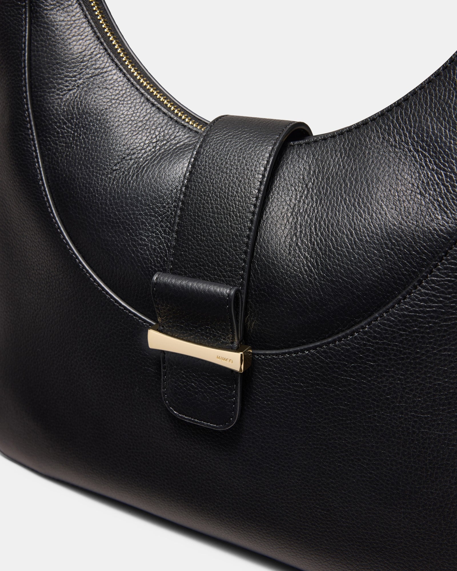 Chelsea Small Hobo Bag - Black Light Gold