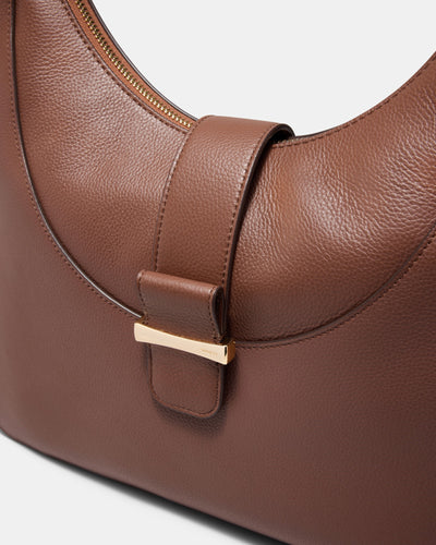 Chelsea Small Hobo Bag - Walnut