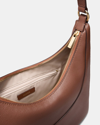 Chelsea Small Hobo Bag - Walnut