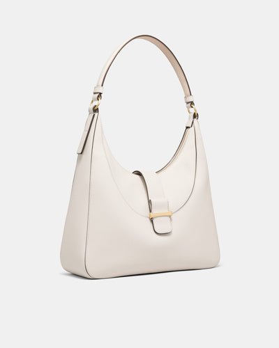 Chelsea Small Hobo Bag - Eggshell