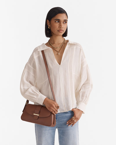 Chelsea Crossbody Bag - Walnut