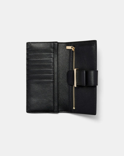 Chelsea Wallet - Black Light Gold